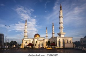 Masjid di wakaf bharu, Malaysia